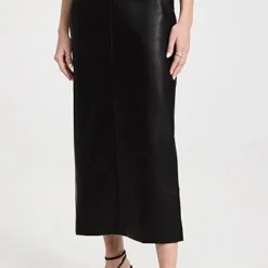 Pixie Market Yve Maxi Faux Leather Skirt -Deals Glitz Muse Store pixie300151071b 1669994784683 2 0. UX357 QL90