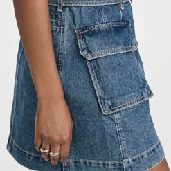 Pixie Market AR Denim Cargo Belted Miniskirt -Deals Glitz Muse Store pixie3001711554 1681482506925 2 0. UX357 QL90