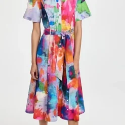 Prabal Gurung Short Sleeve Shirt Dress -Deals Glitz Muse Store praba203231c3c8 1677514915058 2 0. UX357 QL90