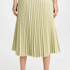 Proenza Schouler White Label Faux Leather Pleated Midi Skirt -Deals Glitz Muse Store pswll3030310949 1666817096968 2 0. UX357 QL90