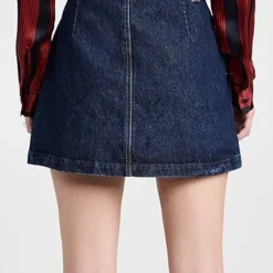 RE/DONE 70s Button Front Mini Skirt -Deals Glitz Muse Store redon307181e49f 1673985849063 2 0. UX357 QL90