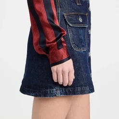 RE/DONE 70s Button Front Mini Skirt -Deals Glitz Muse Store redon307181e49f 1673985849130 2 0. UX357 QL90