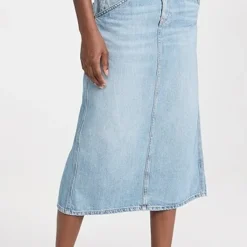 RE/DONE Low Rider Midi Skirt