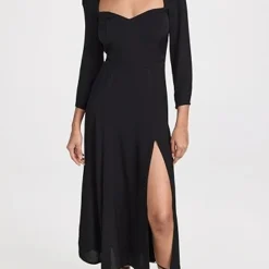 Reformation Mara Dress With Slit