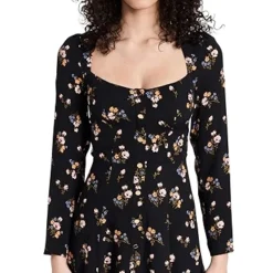 Reformation Indira Long Sleeve Mini Dress -Deals Glitz Muse Store refor407721fe0a 1674848945225 2 0. UX357 QL90