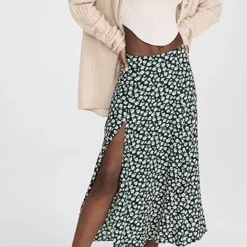 Reformation Zoe Midi Skirt With Slit -Deals Glitz Muse Store refor407791fe0b 1675198932626 2 0. UX357 QL90