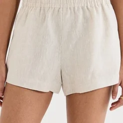 Reformation Mila Linen Shorts