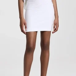 Rosetta Getty Tapered Miniskirt