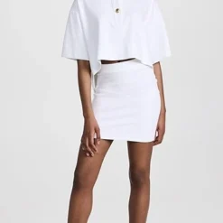 Rosetta Getty Tapered Miniskirt -Deals Glitz Muse Store rgett301731c925 1678469416142 2 0. UX357 QL90