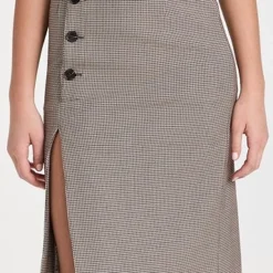 ROKH Button Detailed Midi Skirt -Deals Glitz Muse Store rokhh300451e5d5 1664562493458 2 0. UX357 QL90