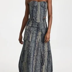 ROKH Long Multipocket Utility Skirt -Deals Glitz Muse Store rokhh300541ee6d 1670957860264 2 0. UX357 QL90