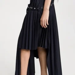 ROKH Eylets Belt Detailed Pleated Skirt -Deals Glitz Muse Store rokhh300661d6a1 1680711478991 2 0. UX357 QL90