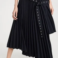 ROKH Eylets Belt Detailed Pleated Skirt -Deals Glitz Muse Store rokhh300661d6a1 1680711479022 2 0. UX357 QL90