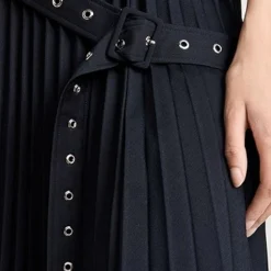 ROKH Eylets Belt Detailed Pleated Skirt -Deals Glitz Muse Store rokhh300661d6a1 1680711479324 2 0. UX357 QL90