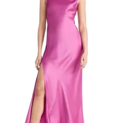 LAPOINTE Doubleface Satin Drape Neck Sleeveless Dress -Deals Glitz Muse Store sally30175193d0 1670521796372 2 0. UX357 QL90