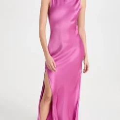 LAPOINTE Doubleface Satin Drape Neck Sleeveless Dress -Deals Glitz Muse Store sally30175193d0 1670521796552 2 0. UX357 QL90