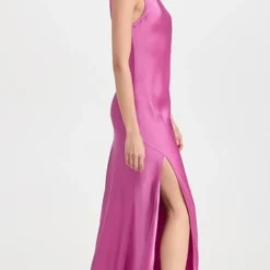 LAPOINTE Doubleface Satin Drape Neck Sleeveless Dress -Deals Glitz Muse Store sally30175193d0 1670521796781 2 0. UX357 QL90