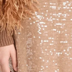 LAPOINTE Sequin Viscose High Waist Slit Skirt -Deals Glitz Muse Store sally301871a3ac 1668452622169 2 0. UX357 QL90