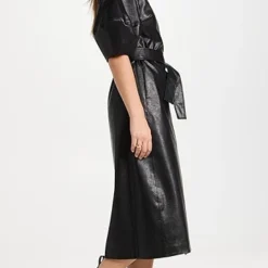 Sea Freya Vegan Leather Wrap Dress -Deals Glitz Muse Store seaaa217711cd2d 1665685396006 2 0. UX357 QL90