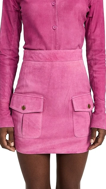 Sergio Hudson Miniskirt With Patch Pockets 9 Sergio Hudson Miniskirt With Patch Pockets - Image 7