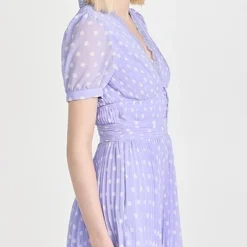 Self Portrait Lilac Polka Print Chiffon Mini Dress -Deals Glitz Muse Store selfp3071210dad 1680905757952 2 0. UX357 QL90