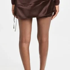 Supriya Lele Stretch Satin Nic Micro Mini Skirt -Deals Glitz Muse Store slele3000111141 1665343760967 2 0. UX357 QL90