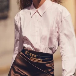 Supriya Lele Stretch Satin Nic Micro Mini Skirt