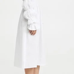 Sleeper Michelin Linen Dress In White -Deals Glitz Muse Store slepr300681af4e q3 2 0. UX357 QL90