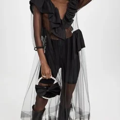 Sandy Liang Babysitters Dress -Deals Glitz Muse Store slian302201cd2d 1669240191091 2 0. UX357 QL90