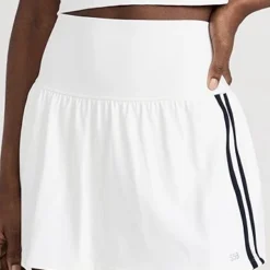 Splits59 Airweight High Waist Skort With Stripes