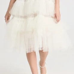 Simone Rocha Elasticated Layered Tutu Skirt