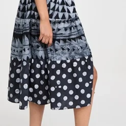 Studio 189 Black Mixed-Print Midi Skirt -Deals Glitz Muse Store stdon300141ba03 1657559801104 2 0. UX357 QL90