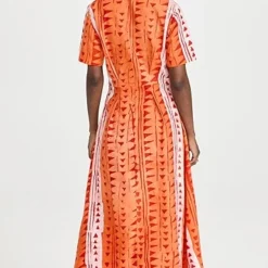 Studio 189 Orange Masquerade Long Shirt Dress -Deals Glitz Muse Store stdon3002710bee 1646335453214 2 0. UX357 QL90