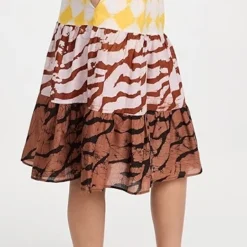Studio 189 Cotton Mixed Print Prairie Skirt -Deals Glitz Muse Store stdon300281fa9f 1683650645418 2 0. UX357 QL90