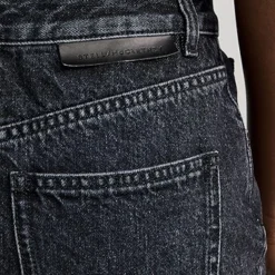 Stella McCartney Washed Black A Line Denim Mini Skirt -Deals Glitz Muse Store stela2196812631 1669414759809 2 0. UX357 QL90