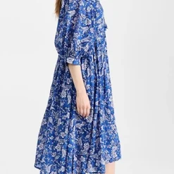 SUNDRY Blouson Sleeve Midi Dress -Deals Glitz Muse Store sundr321271f7d7 1679690348651 2 0. UX357 QL90