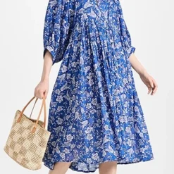 SUNDRY Blouson Sleeve Midi Dress -Deals Glitz Muse Store sundr321271f7d7 1679690349230 2 0. UX357 QL90