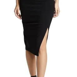 Susana Monaco High Waist Slit Skirt -Deals Glitz Muse Store susan405981071b q6 2 0. UX357 QL90