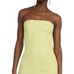 Susana Monaco Faux Leather Strapless Dress -Deals Glitz Muse Store susan4094640257 1675890191114 2 0. UX357 QL90