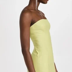 Susana Monaco Faux Leather Strapless Dress -Deals Glitz Muse Store susan4094640257 1675890191373 2 0. UX357 QL90