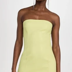 Susana Monaco Faux Leather Strapless Dress -Deals Glitz Muse Store susan4094640257 1675978244250 2 0. UX357 QL90