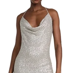 Susana Monaco Sequin Cowl Neck Dress -Deals Glitz Muse Store susan4096512208 1675877444788 2 0. UX357 QL90