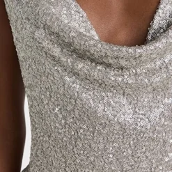 Susana Monaco Sequin Cowl Neck Dress -Deals Glitz Muse Store susan4096512208 1675877445200 2 0. UX357 QL90