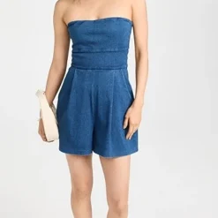 Susana Monaco Stretch Denim Romper 12 Susana Monaco Stretch Denim Romper -Deals Glitz Muse Store susan4097112451 1677088032872 2 0. UX357 QL90