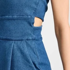 Susana Monaco Stretch Denim Romper 13 Susana Monaco Stretch Denim Romper -Deals Glitz Muse Store susan4097112451 1677088033249 2 0. UX357 QL90