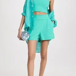 Susana Monaco Pleated Shorts -Deals Glitz Muse Store susan4097213565 1676414831961 2 0. UX357 QL90