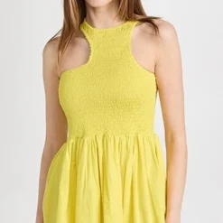 SWF Shirred Cutout Mini Dress -Deals Glitz Muse Store swfff3005744182 1670630123749 2 0. UX357 QL90