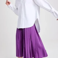 Tibi Italian Sporty Nylon Pleated Pull On Skirt -Deals Glitz Muse Store tibdb3038810dad 1671661104373 2 0. UX357 QL90