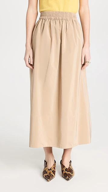 Tibi Nylon Pull On Full Skirt 8 Tibi Nylon Pull On Full Skirt - Image 6