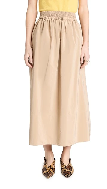 Tibi Nylon Pull On Full Skirt 9 Tibi Nylon Pull On Full Skirt - Image 7